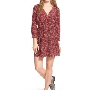 Madewell Kali Polk Dot Silk size 8